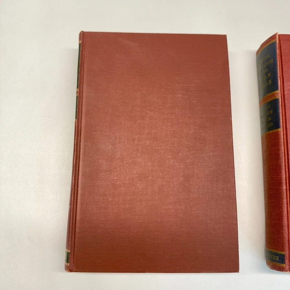 Kinsey Reports Sexual Behavior in the Human Male & Female 2 Vol Set Saunders